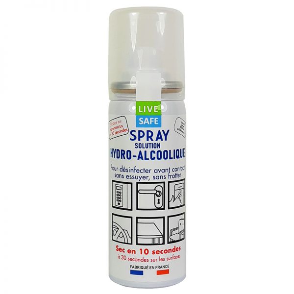 live safe spray desinfectant